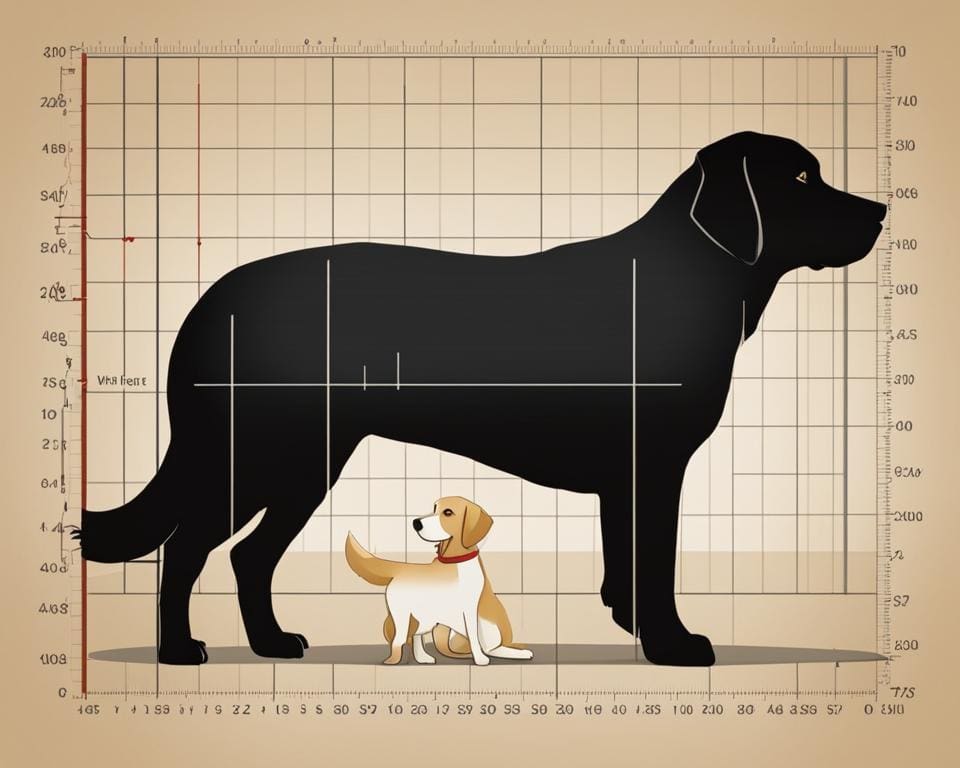hoe kun je zien hoe groot je hond wordt