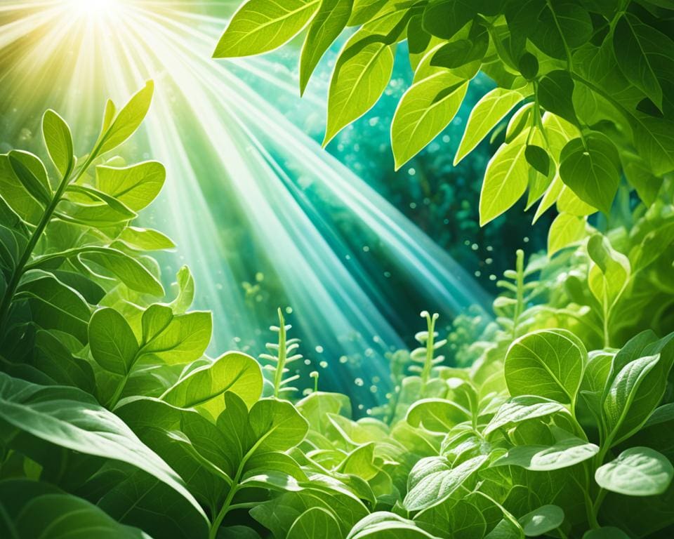 fotosynthese en zuurstofproductie
