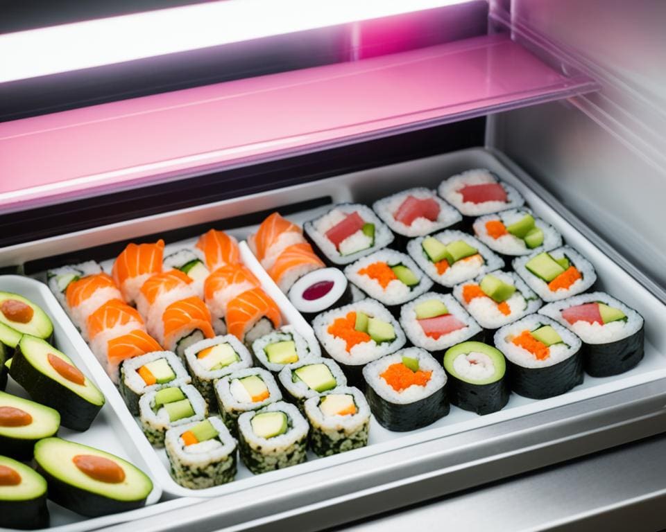 hoe lang kun je sushi bewaren in de koelkast