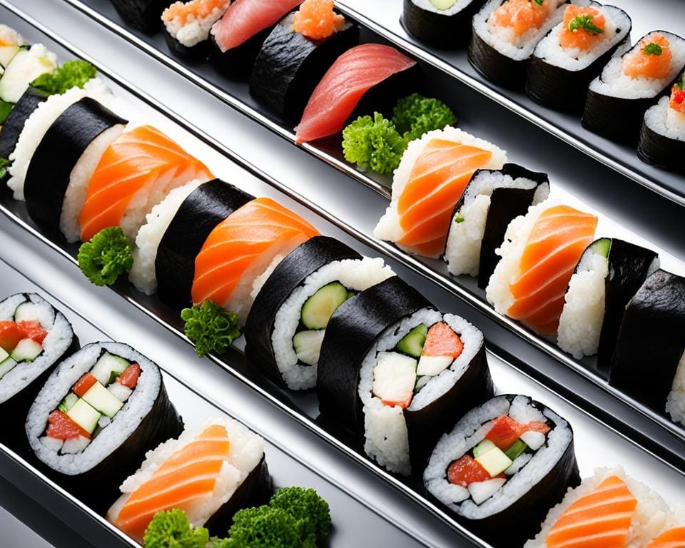 sushi bewaren in de koelkast