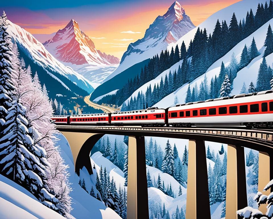 Trein Andermatt