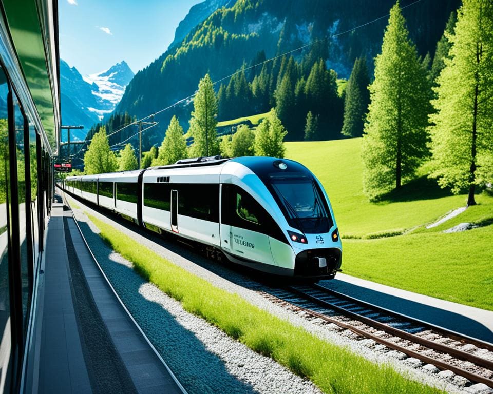 Trein Leukerbad