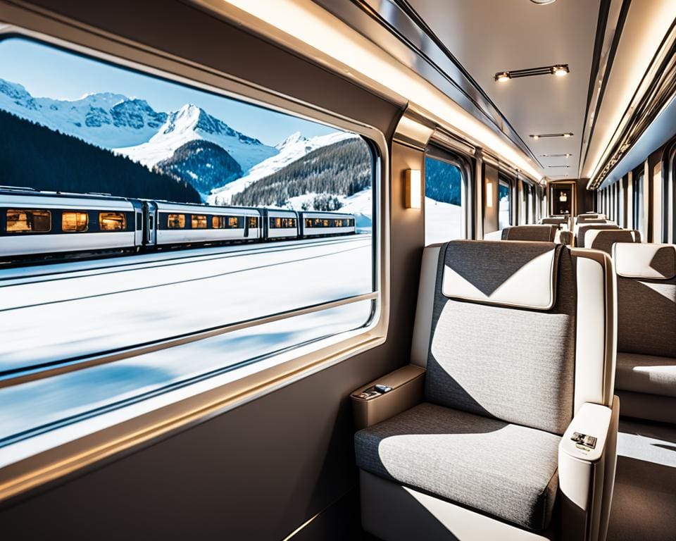 Trein St Moritz