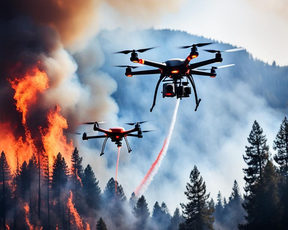 Brandweerdrones: toekomst van brandbestrijding