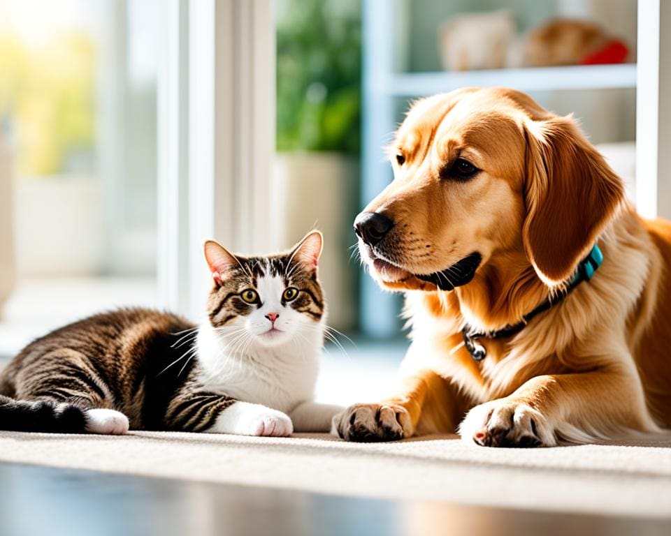 Kunnen honden en katten goed samen leven