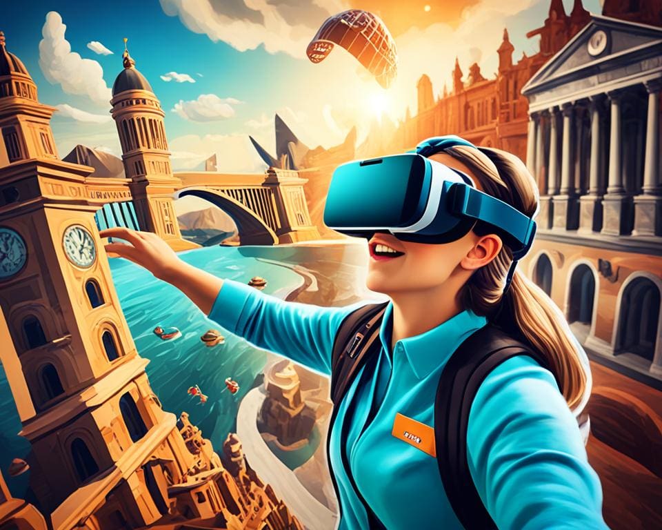 Virtual reality in educatieve games