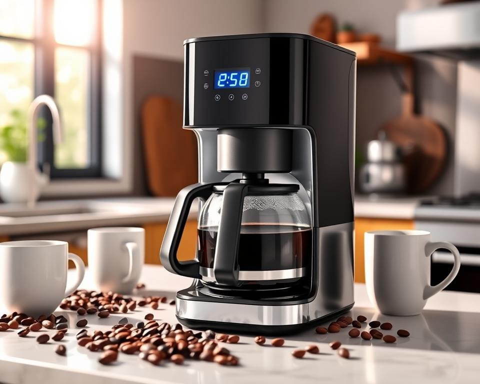 Elektrische koffiezetapparaten met timerfunctie