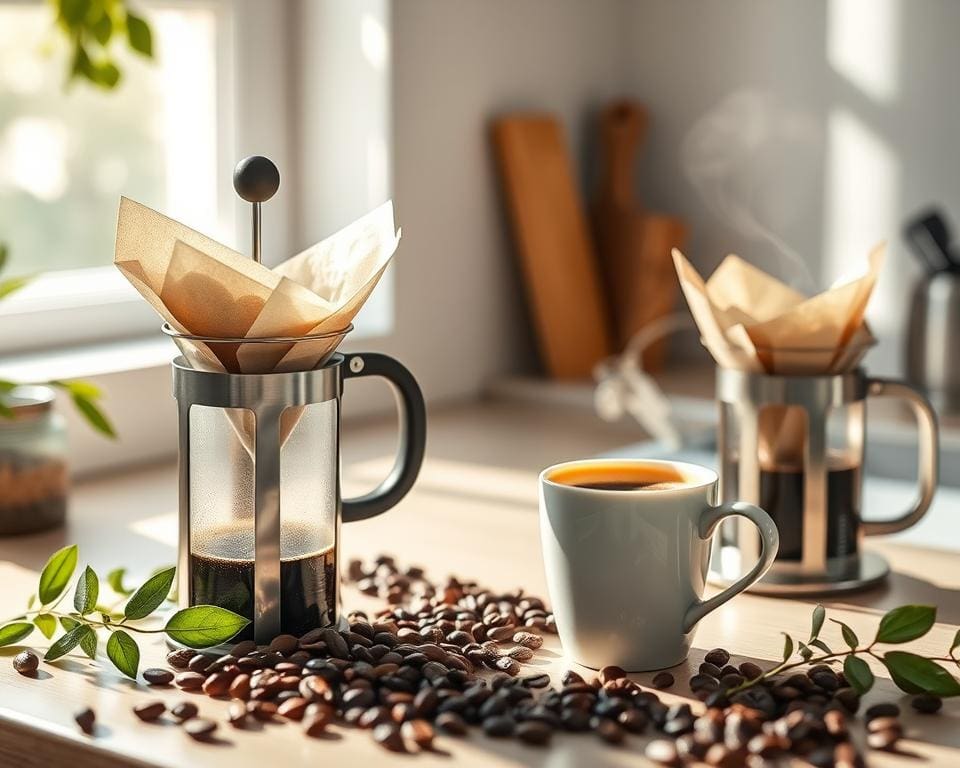 Herbruikbare koffiefilters: Geen papieren afval meer