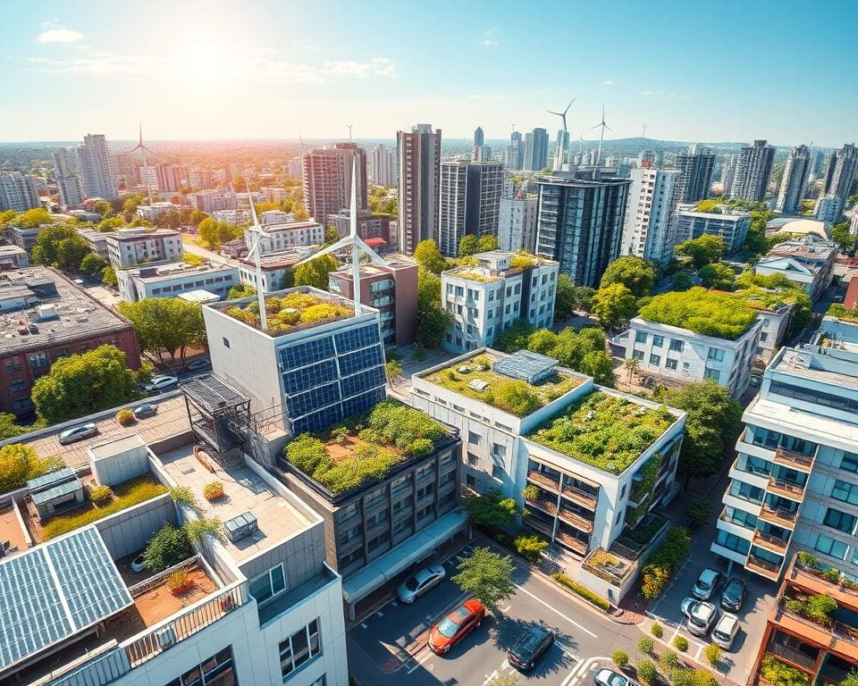 Hoe groene energieoplossingen stedelijke gebieden verduurzamen