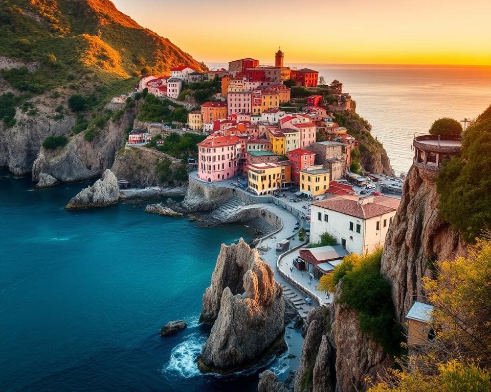 Ontdek de kustlijn van Cinque Terre, Italië