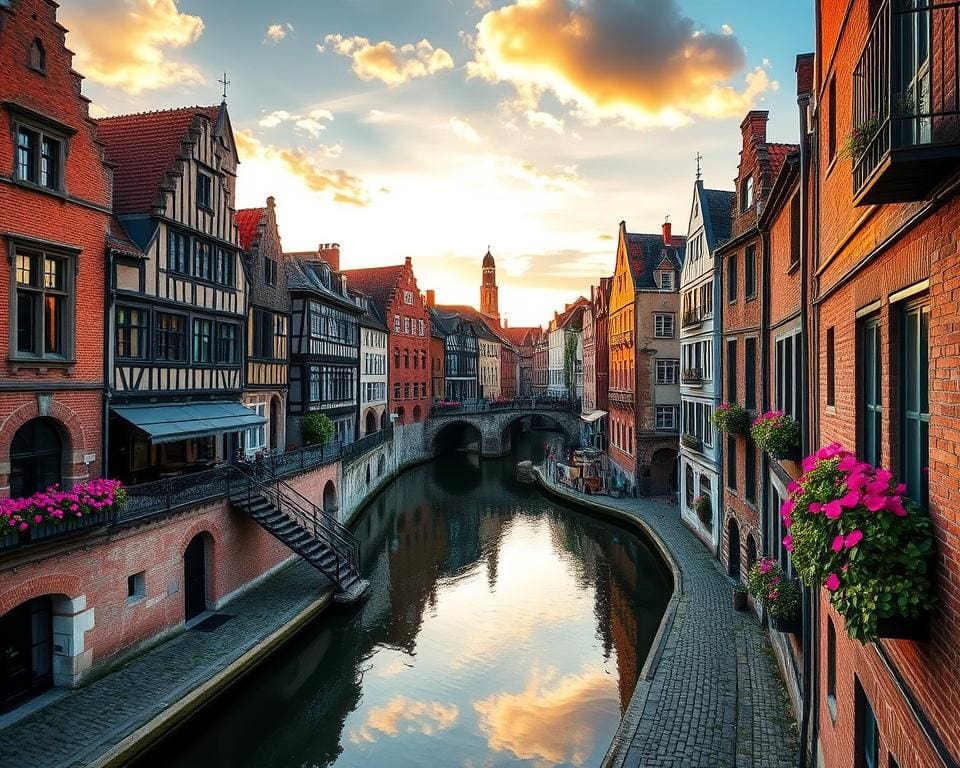 Verken de historische stad Brugge, België