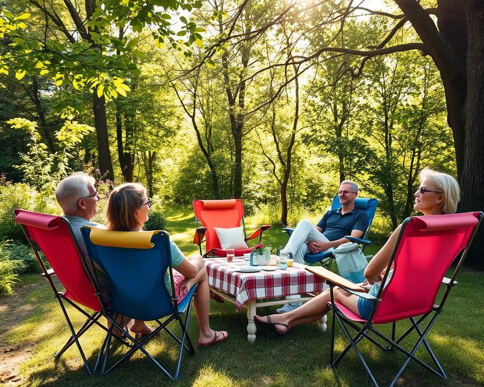 Voordelen van comfortabel zitten met opvouwbare tuinstoelen