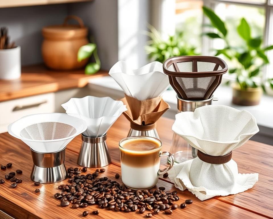 herbruikbare koffiefilters