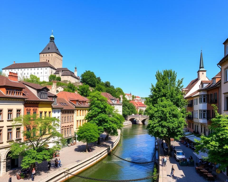 historisch centrum Ljubljana