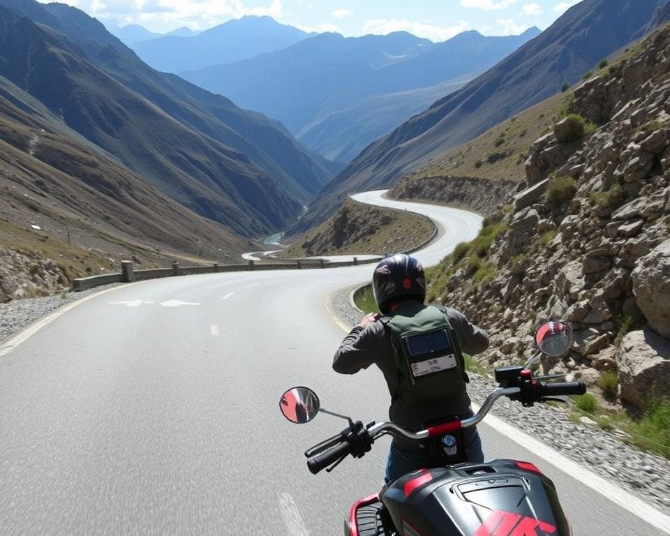 risicobeheer en hoogteverschillen bij motorrijden