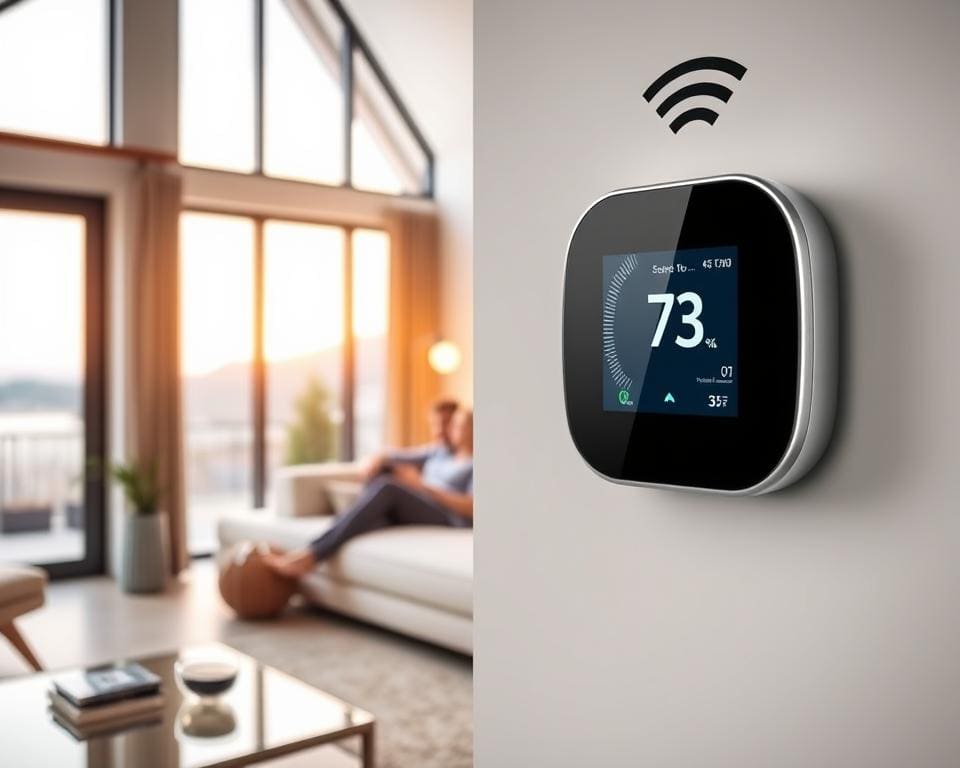 slimme thermostaten met wifi-verbinding