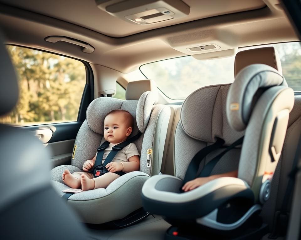 Babyzitjes voor veiligheid en comfort tijdens autoritten