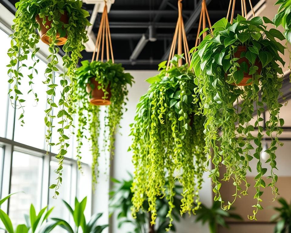 Hangplanten die een vleugje groen toevoegen aan je interieur