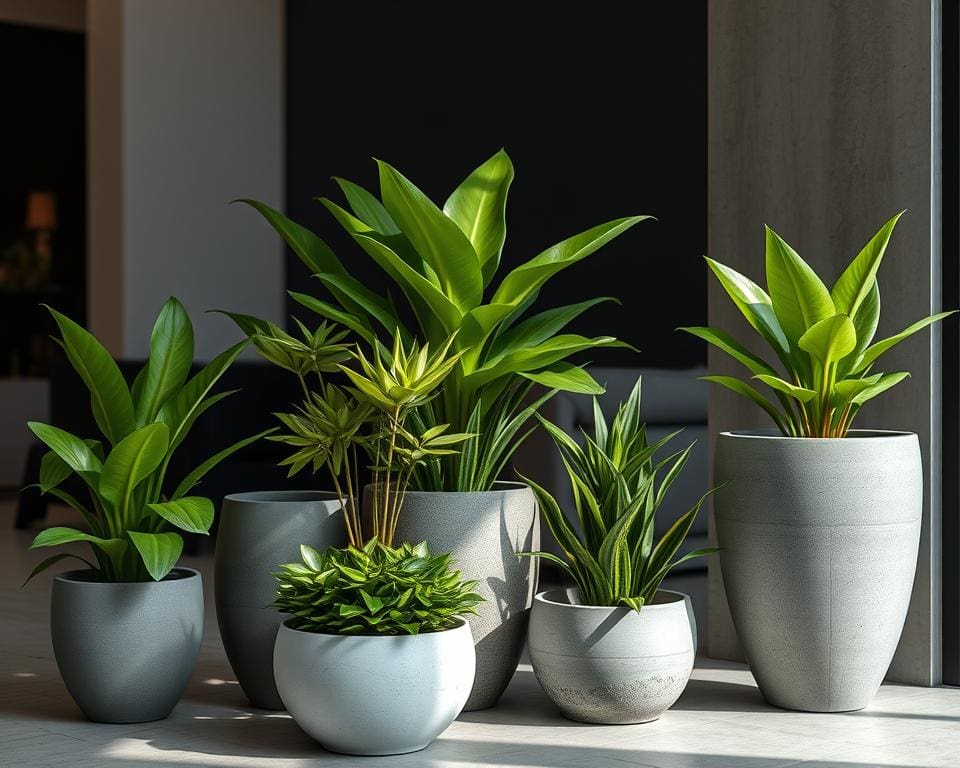 Moderne plantenpotten voor een stijlvol groen accent