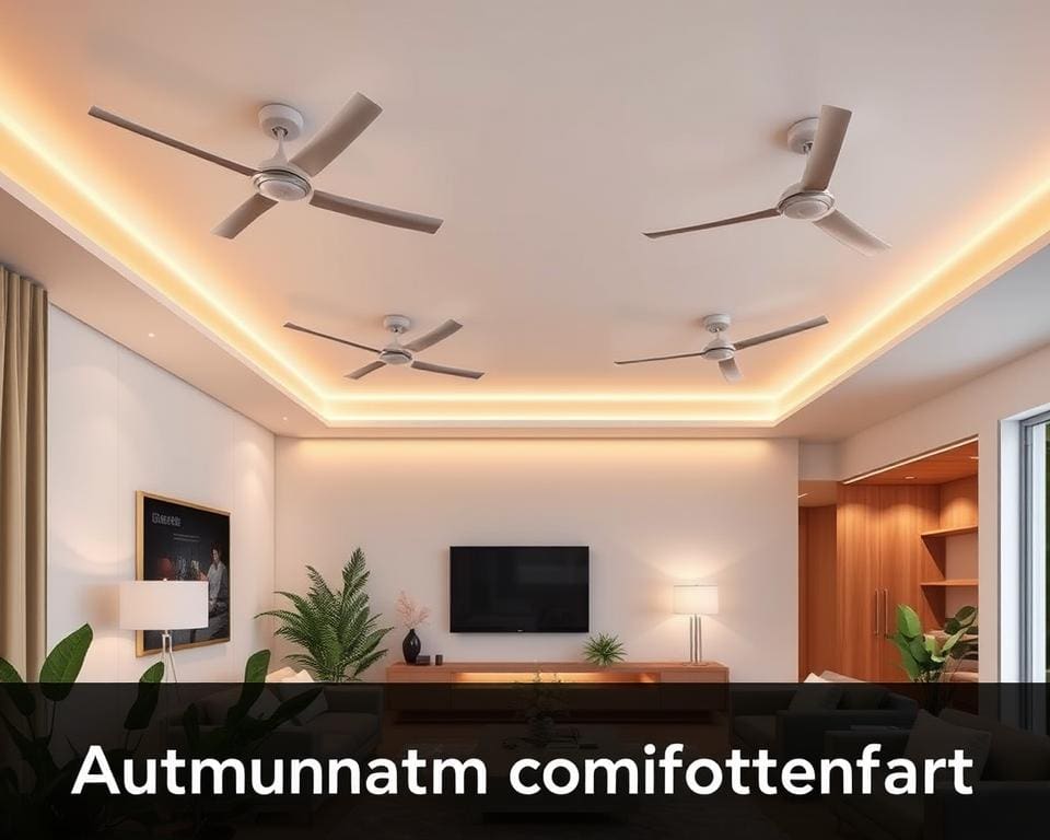 Slimme ventilatoren: Automatisch comfort in elke kamer