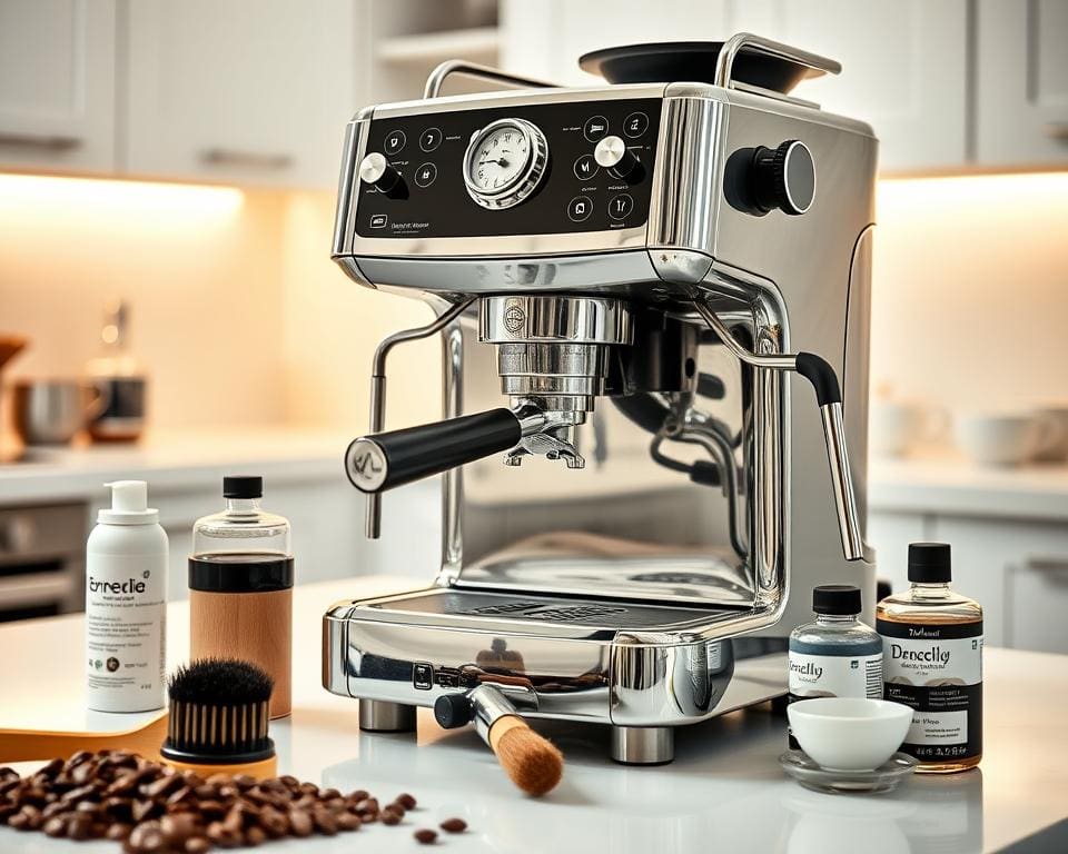 onderhoud van luxe koffiemachines