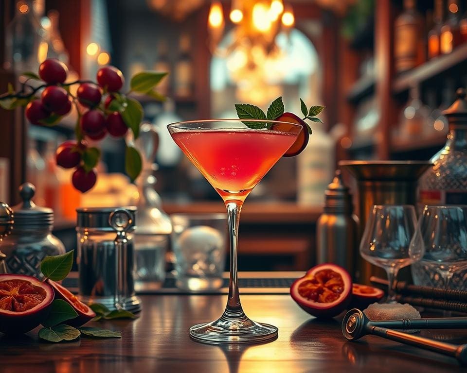 Geschiedenis van de Passion Fruit Martini