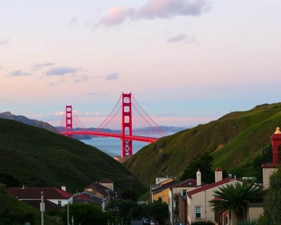 Golden Gate Bridge uitzicht