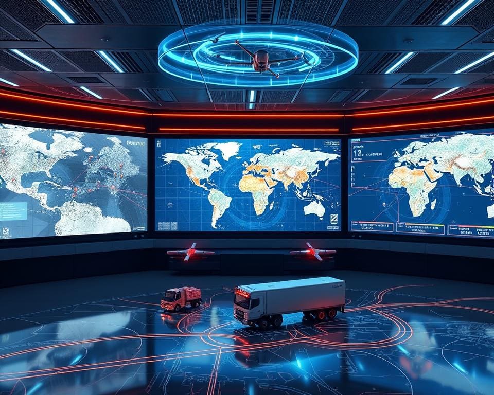 Hoe dragen satellieten bij aan de optimalisatie van logistieke routes?