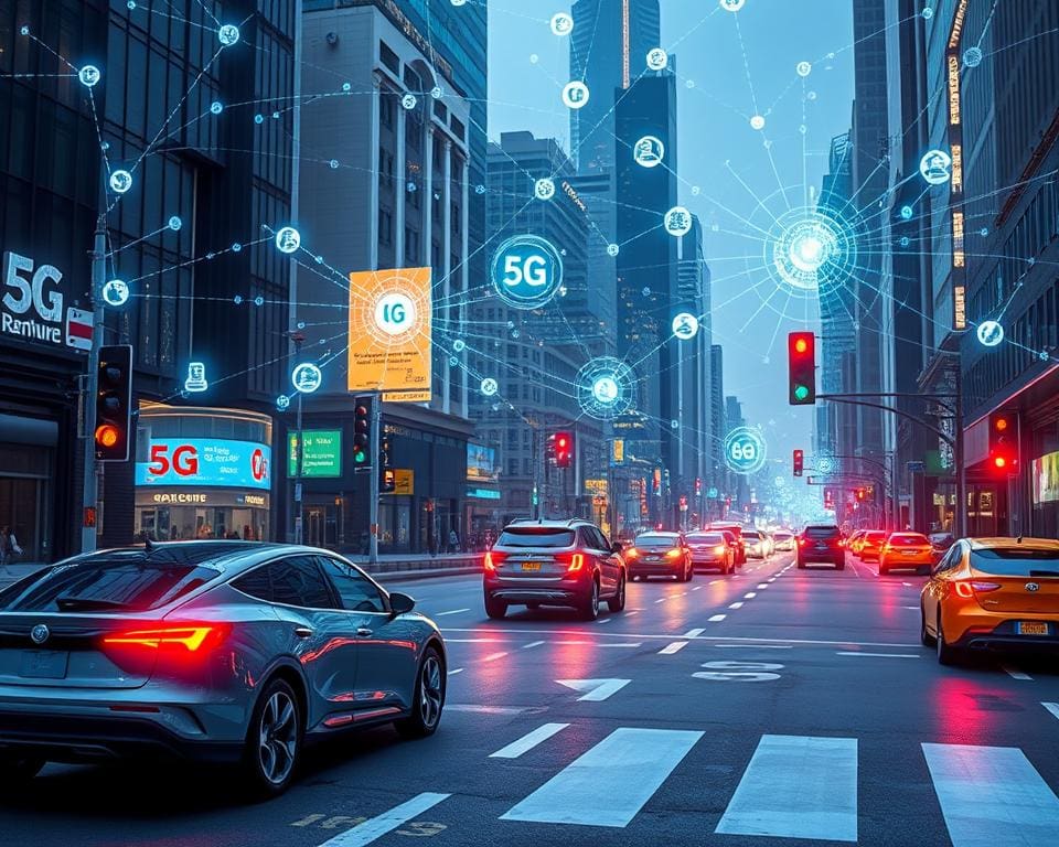 Hoe helpt 5G bij snellere communicatie tussen autonome voertuigen?