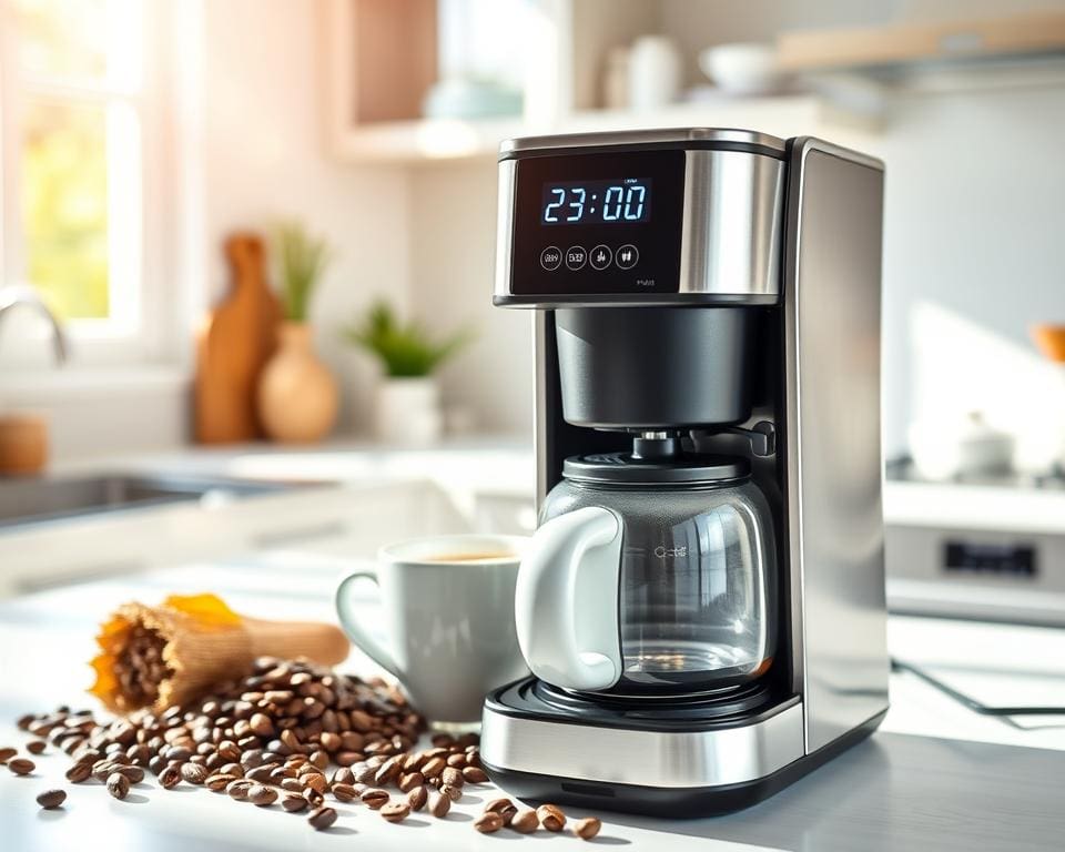 Koffiezetapparaten met timer voor ochtendgemak