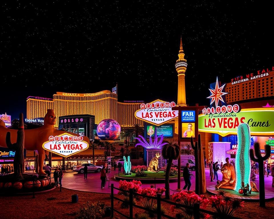 Las Vegas kunst en cultuur onder de sterren