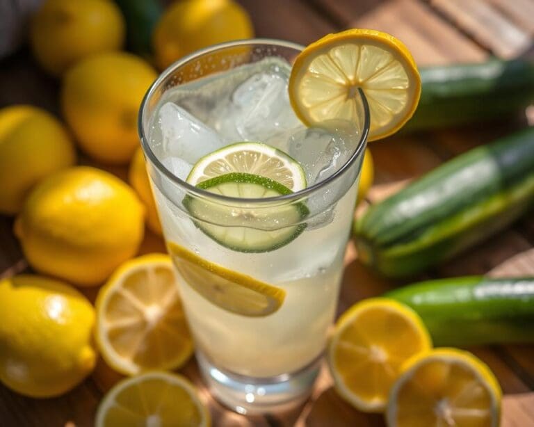 Lemon Cucumber Cooler: Fris en verrassend