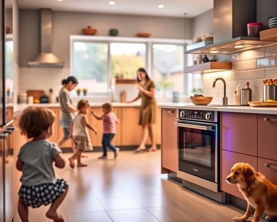 Wat zijn de voordelen van zelfdenkende ovens in drukke huishoudens?