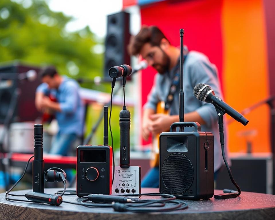 draadloze opties voor muzikanten