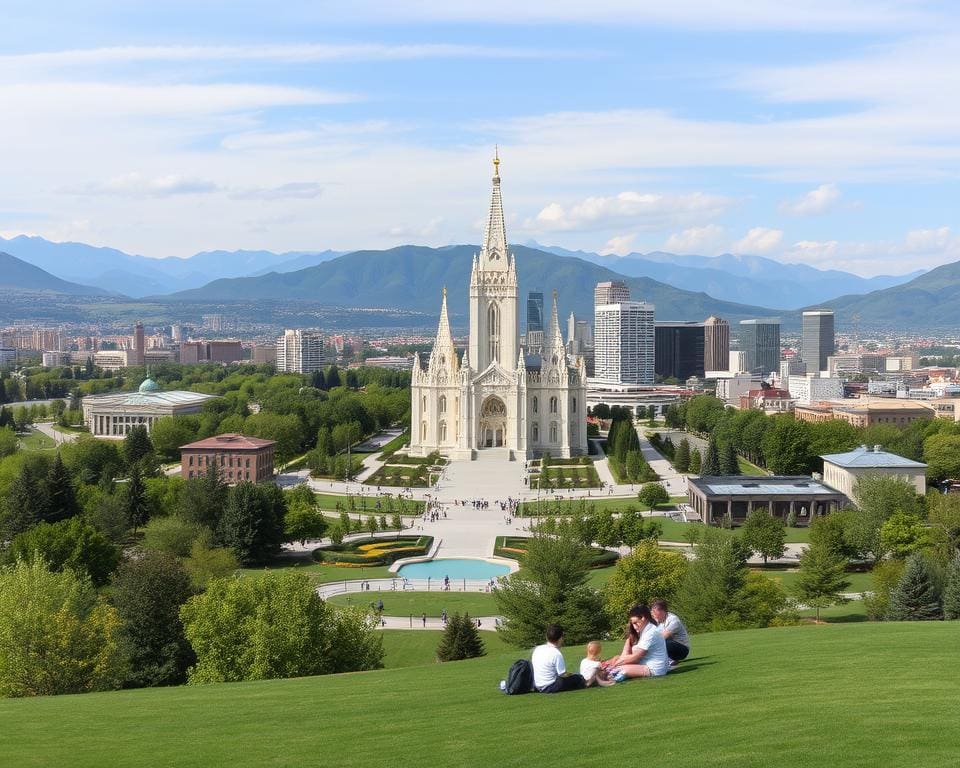 mormoonse kerk en tradities in Salt Lake City