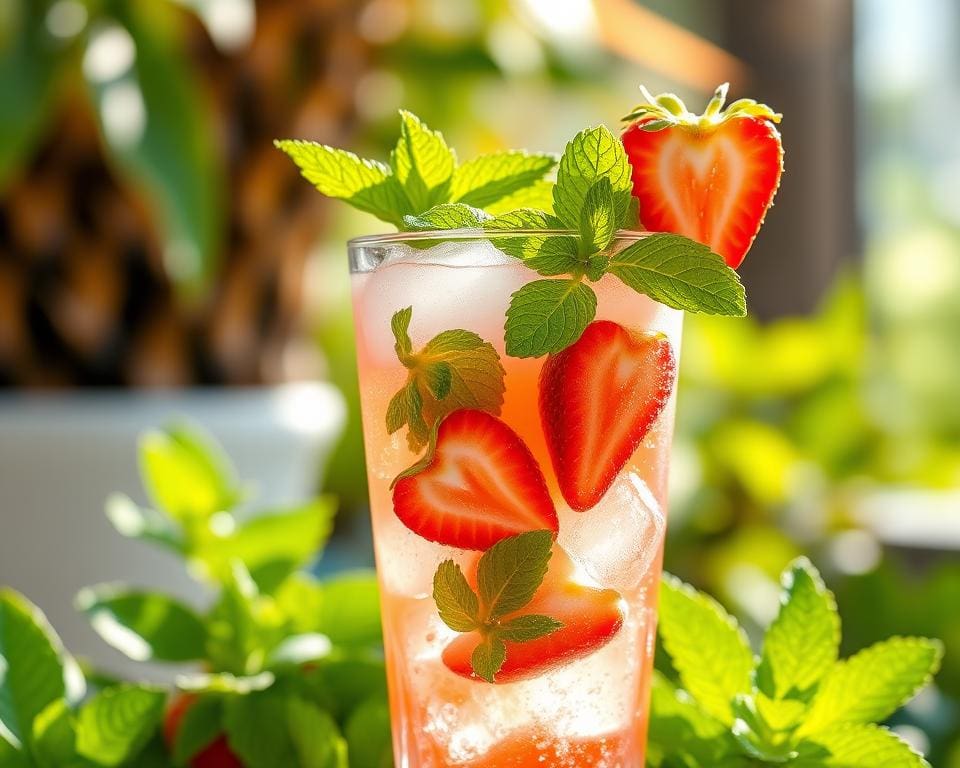 recept aardbei mojito