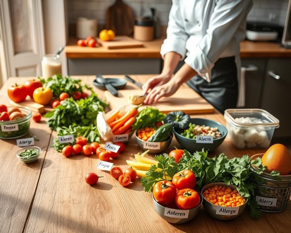 zorgvuldig eten en veilig voorbereiden van maaltijden