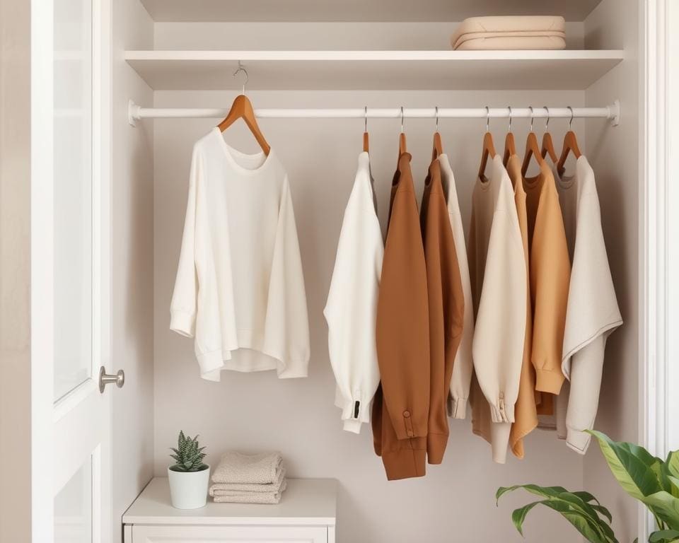 minimalistische garderobe