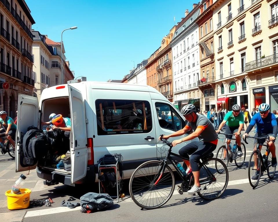 Geen tijd om naar de fietsenmaker te gaan? Wij komen!