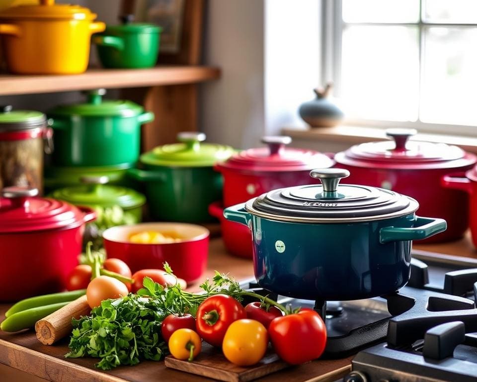 Le Creuset-braadpannen: kookplezier met Franse flair