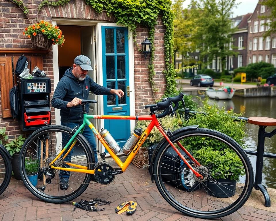 Mobiele Fietsenmaker diensten