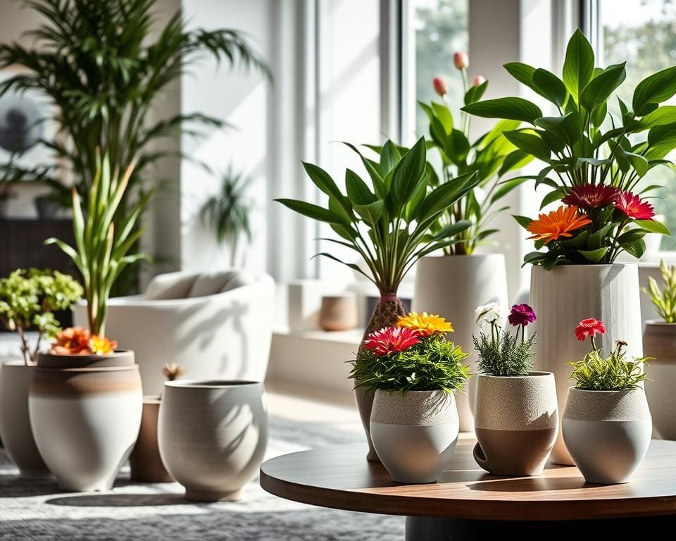 Serax-plantenbakken: Belgische creativiteit in huis