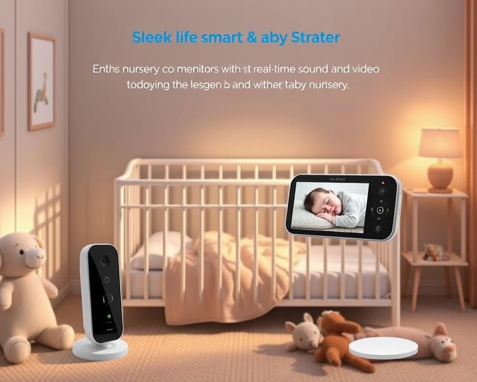 Slimme babyfoons met realtime geluid- en beeldcontrole