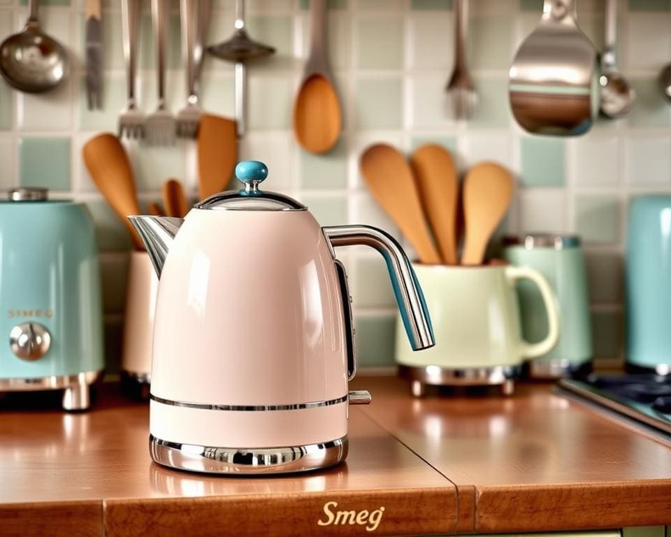 Smeg-waterkokers: retrostijl en functionaliteit in de keuken