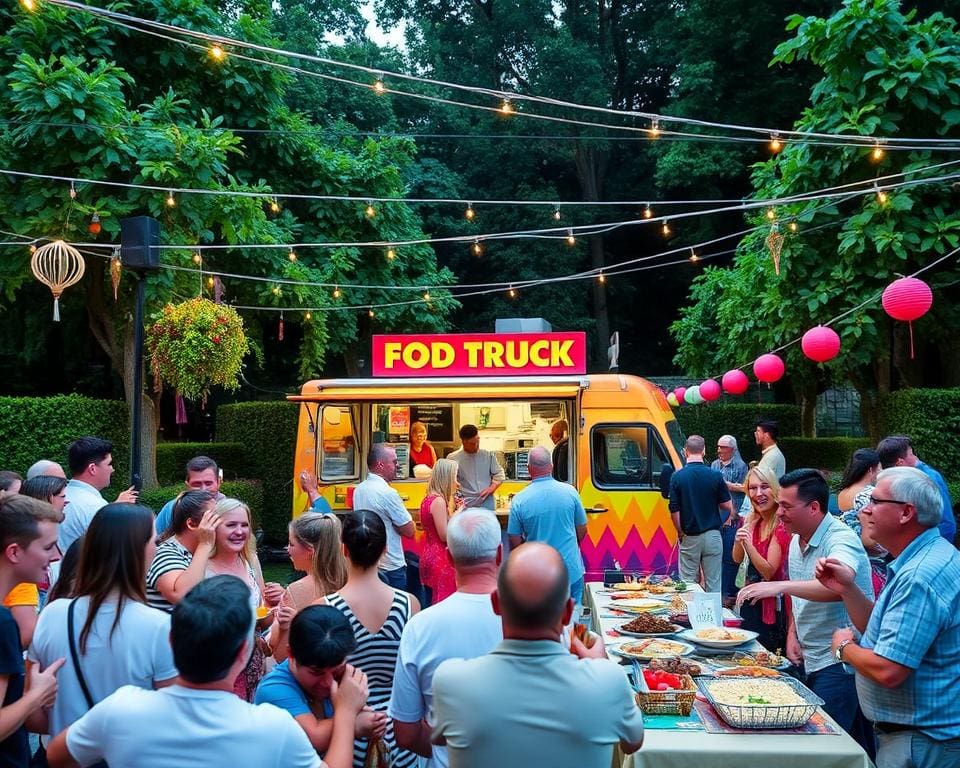 Tips voor een foodtruck op een feest