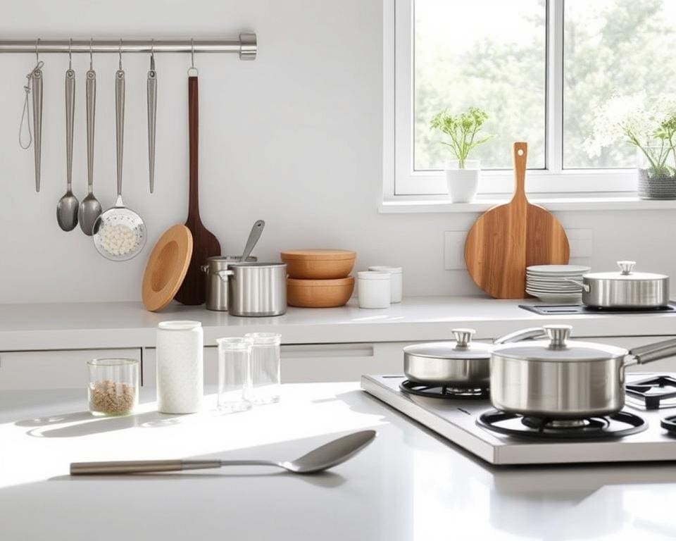 Vipp-keukenaccessoires: Deense functionaliteit voor dagelijks gebruik