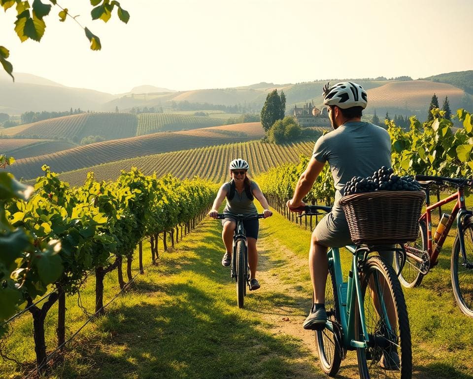 tips voor het plannen van je fietsen en wijn avontuur