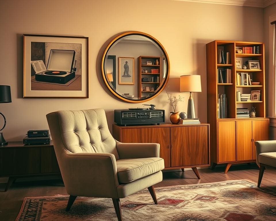 Hoe geef je een kamer een retro-uitstraling?