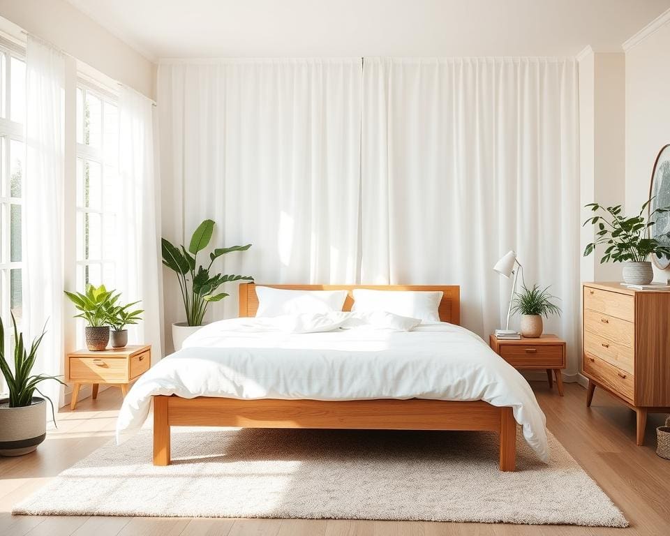 Hoe richt je je slaapkamer luchtig in?