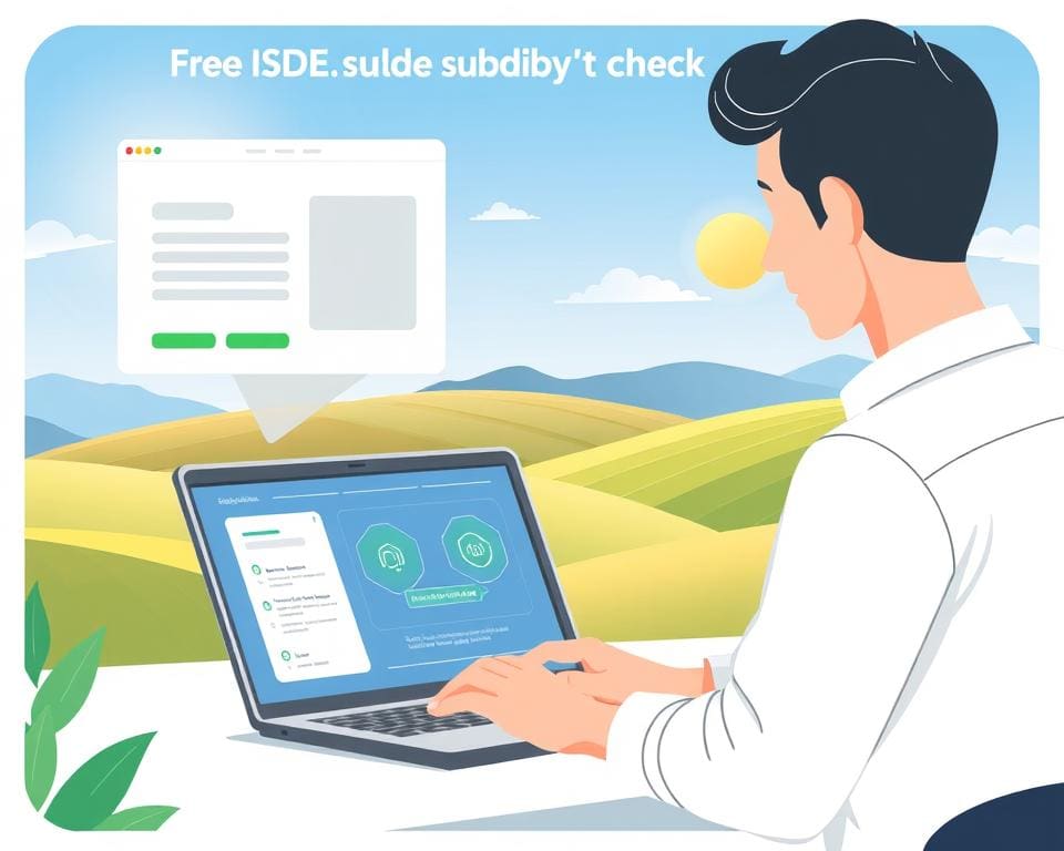 Hoe werkt de gratis ISDE subsidie check precies?